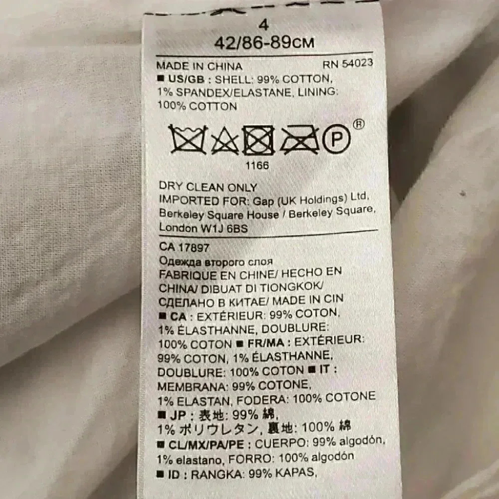 Banana Republic Dress Heritage Print Lace Up from Heritage Collection Size 4 - Picture 7 of 8